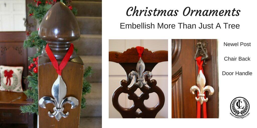 Christmas Ornaments Embellish more than a tree