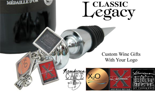 Restaurant and Wineries Choose Classic Legacy Custom Gifts