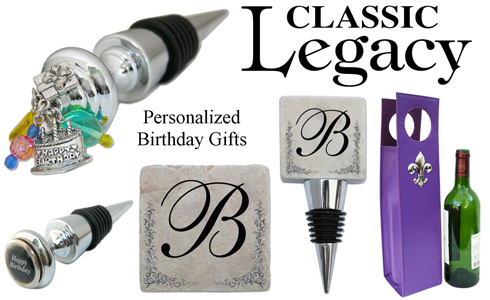 Personalized Birthday Gifts Designed by Classic Legacy