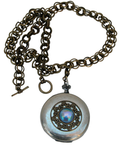 Necklace with Watch Fob Finding Designed by Classic Legacy