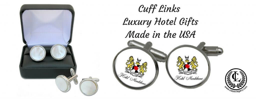 Cuff Links Luxury Hotel Gifts by Classic Legacy