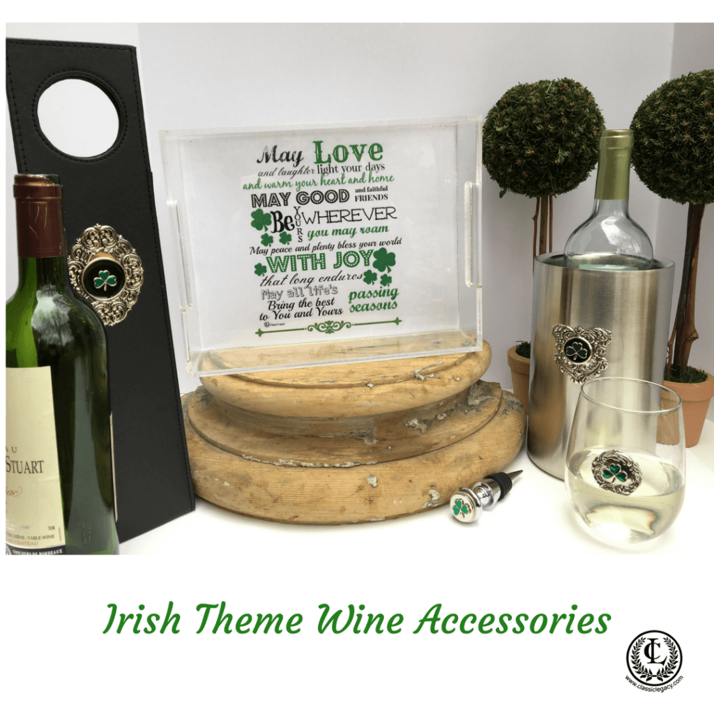 Wine Accessories Irish theme
