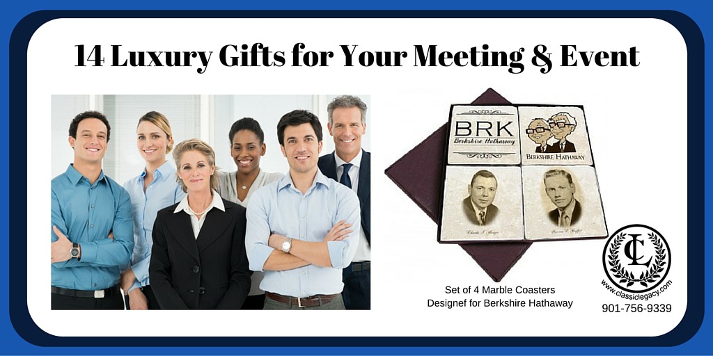14 Luxury Custom Gifts for your meeting and event