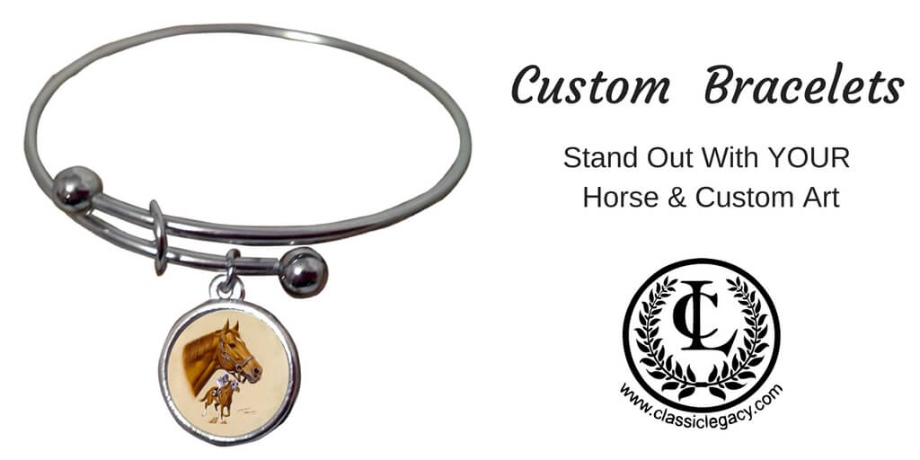 Custom Bracelet Horse & Custom Art