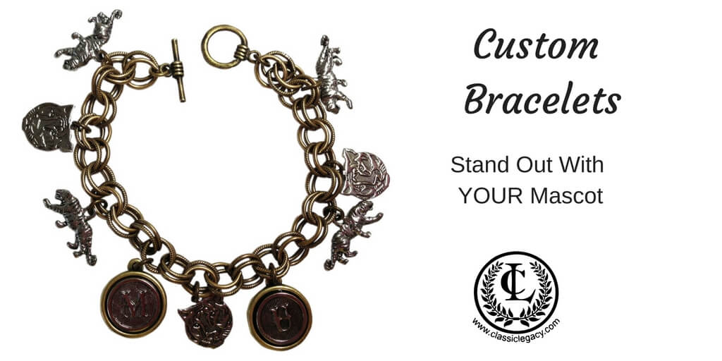 Custom Bracelet with YOUR Mascot Tiger