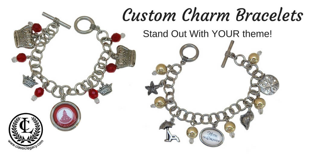 Custom Charm Bracelets for Hotel Del Coronado