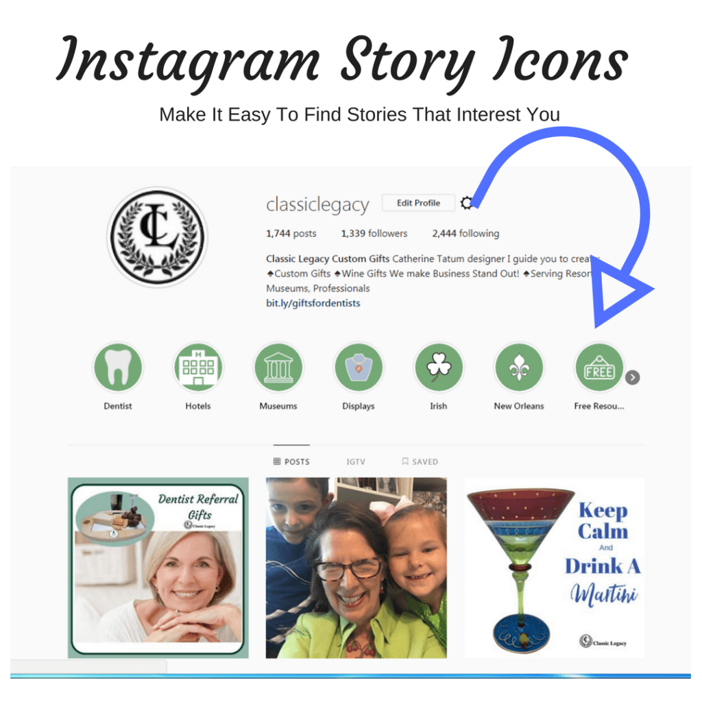 Icons for Instagram stories