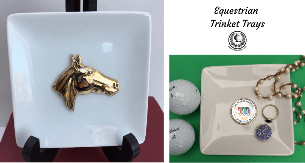 Horse Trinket Tray Equestrian Gifts